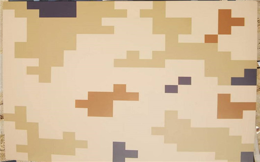 伊春荒漠迷彩漆喷涂